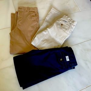 Bundle of THREE size 10 Vineyard Vines Boys pants- used condition